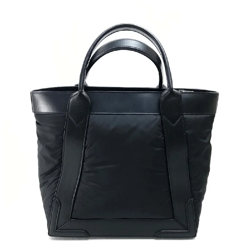 BALENCIAGA Tote Bag 363425 Nylon / leather black Kabas S Women