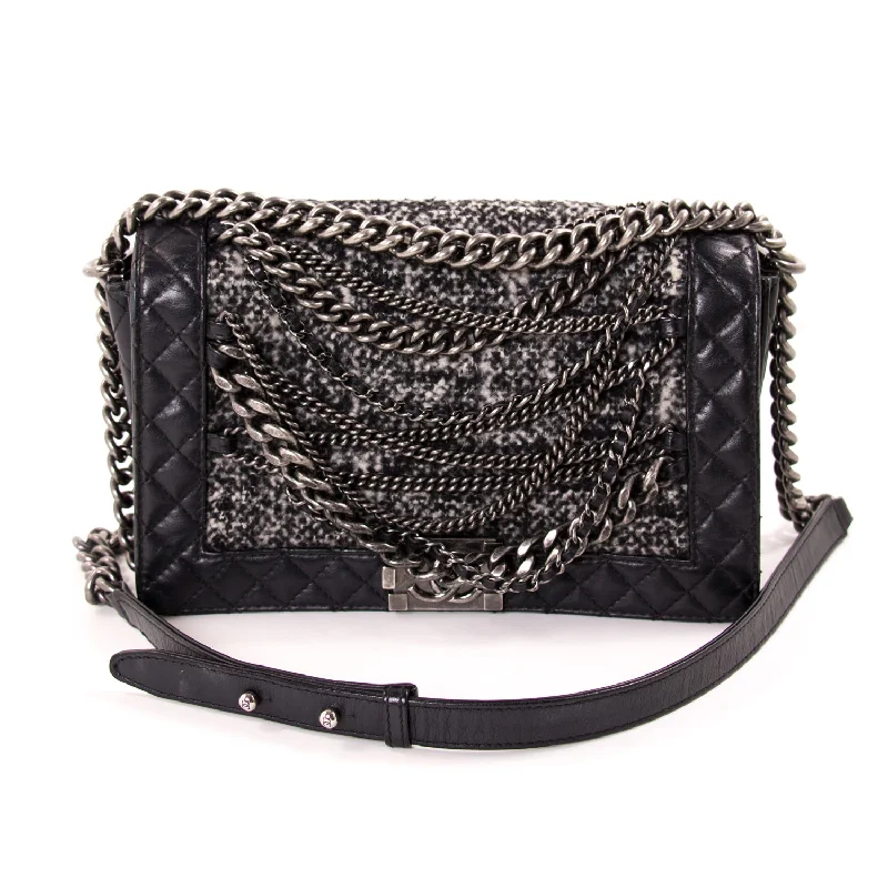 Chanel New Medium Enchained Boy Flap Bag