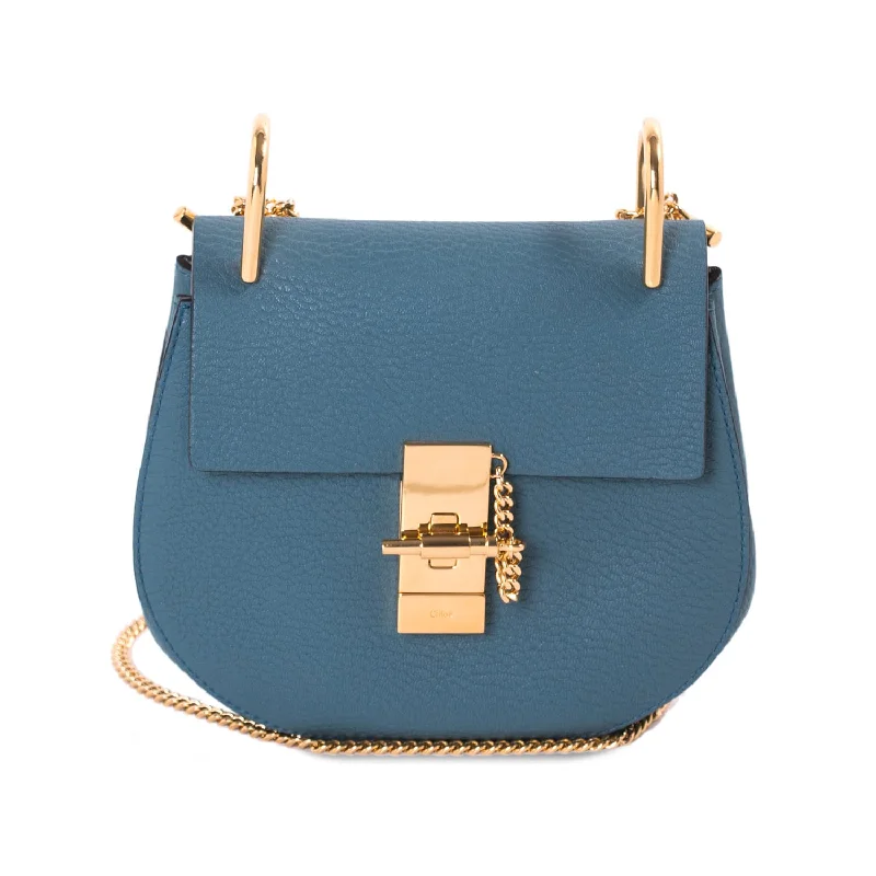 Chloé Drew Mini Leather Shoulder Bag