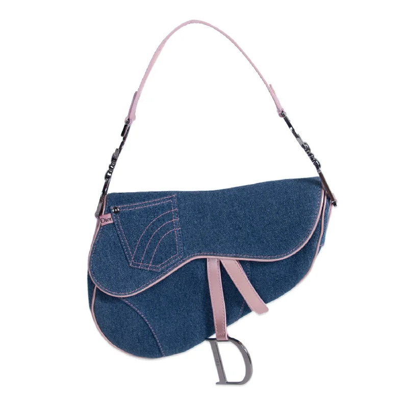 Christian Dior Jeans Saddle Bag