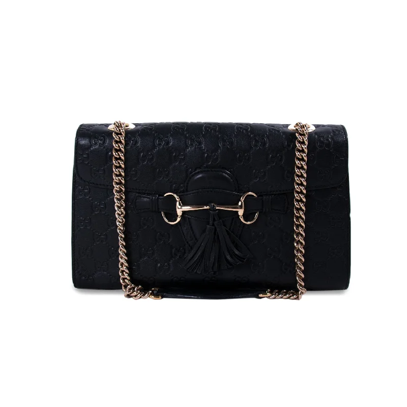 Gucci Guccissima Emily Medium Shoulder Bag