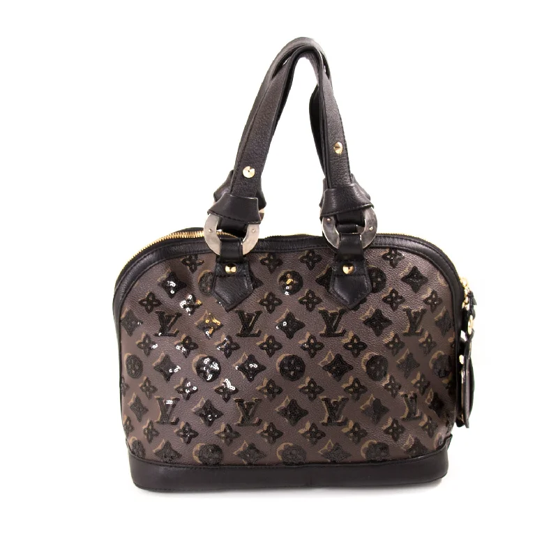 Louis Vuitton Sequin Monogram Eclipse Alma Bag