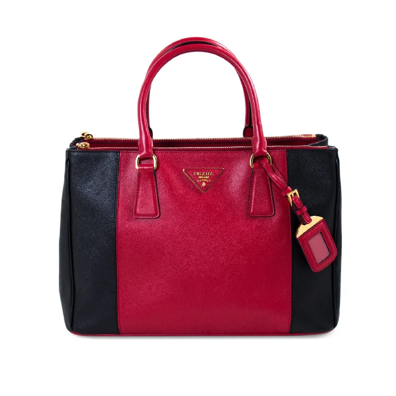 Prada Galleria Double Zip Tote Bag