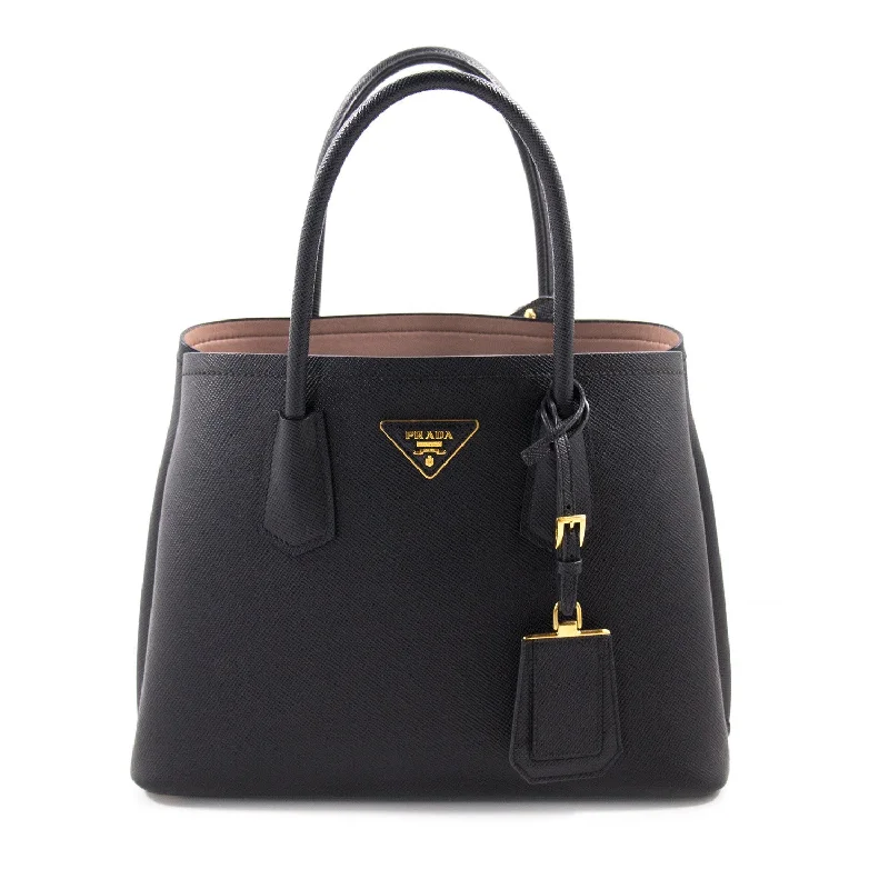 Prada Saffiano Double Bag Tote