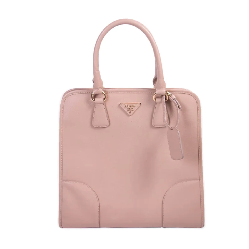 Prada Saffiano Lux Satchel Bag