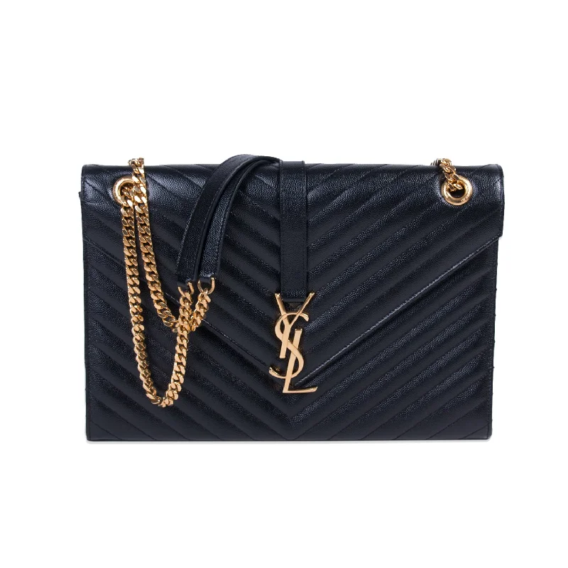 Saint Laurent Monogram Envelope Large Bag