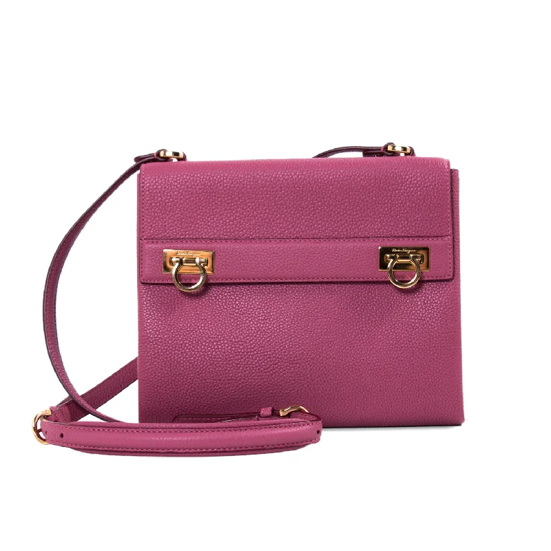 Salvatore Ferragamo Leather Mya Crossbody Bag