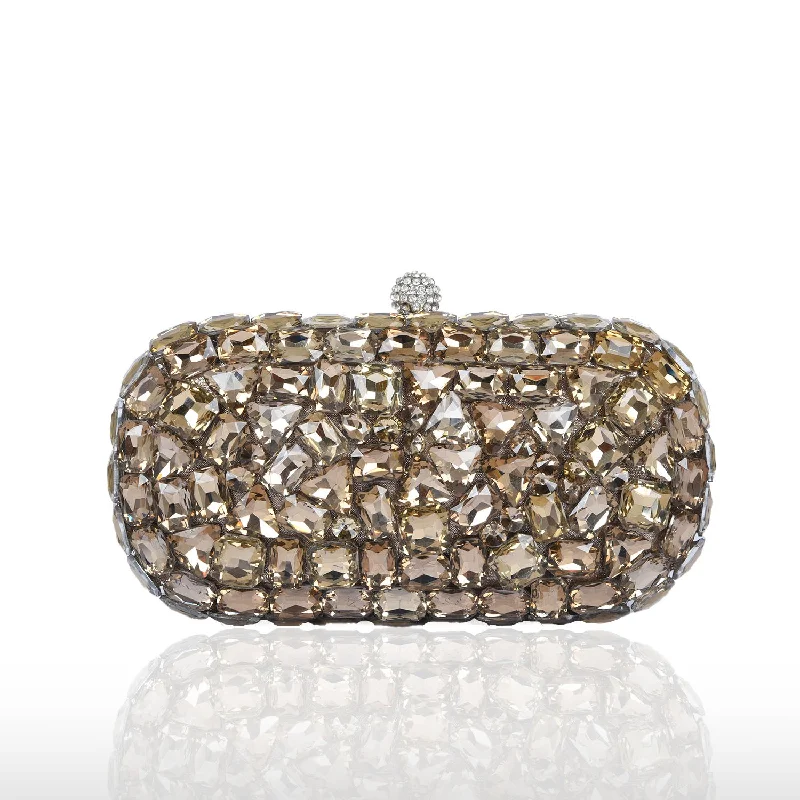 Luxurious Gold Embellished Clutch | C1004X