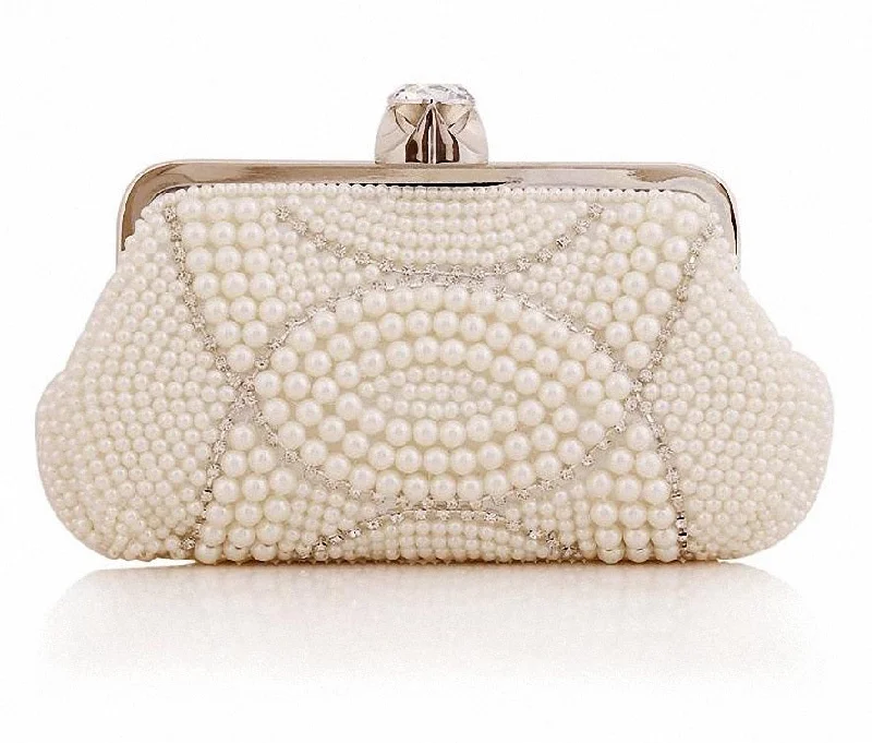 Pearl Clutch Party Purse