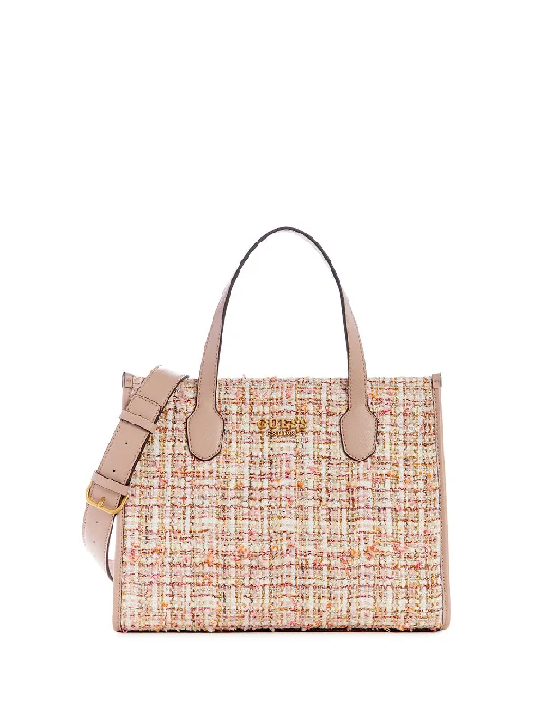 Ash Rose Tweed Silvana Tote Bag