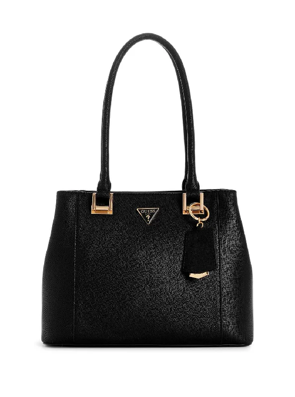 Black Breana Shopper Tote Bag