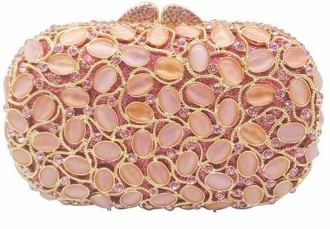 Pink Opal Clutch Bag