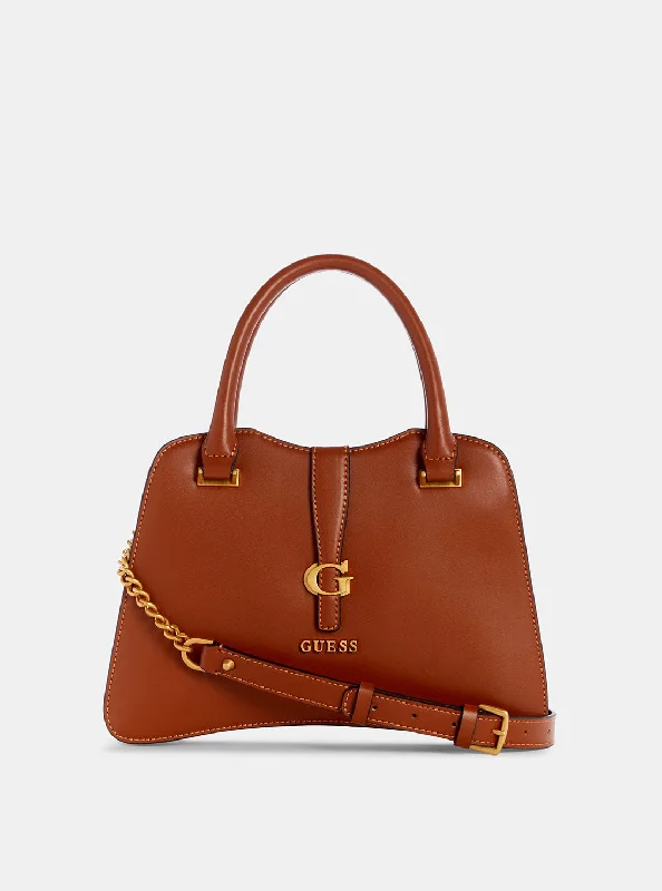 Brown Kuba Small Satchel