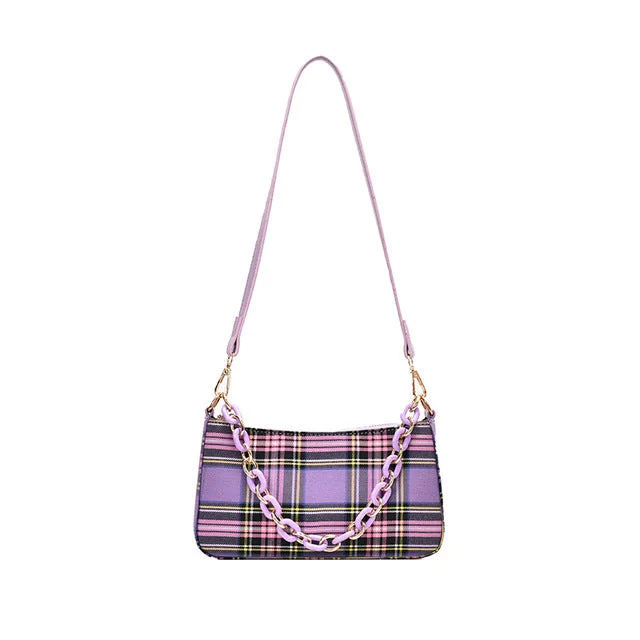 Purple  shoulder bag