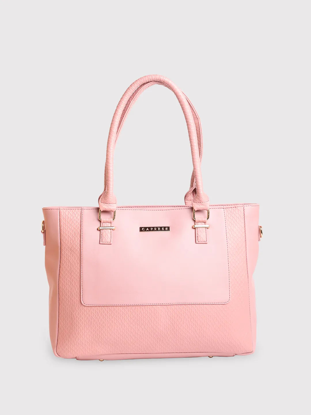 Caprese Fiona Tote Large Office Handbag Light Pink