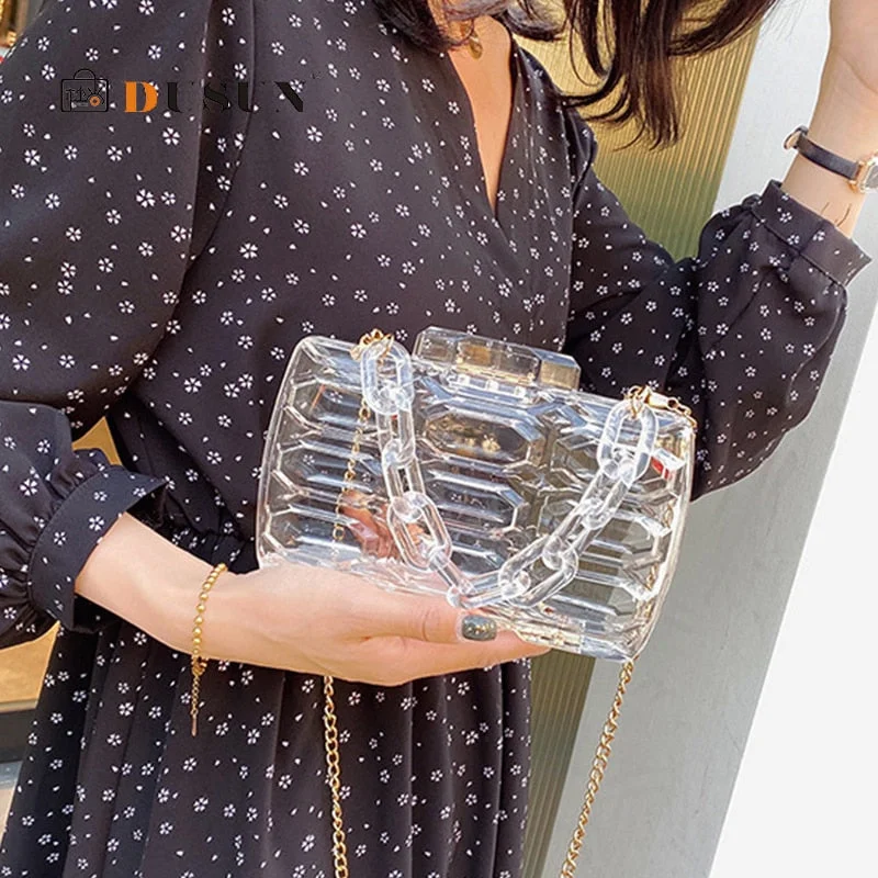 Clear Acrylic Clutch Bags