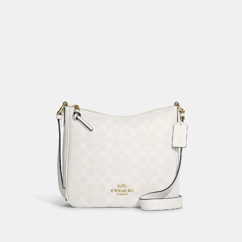 Coach Outlet Ellie File Bag In Signature Canvas