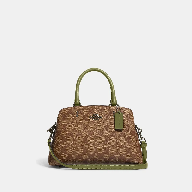 COACH Mini Lillie Carryall In Signature Canvas