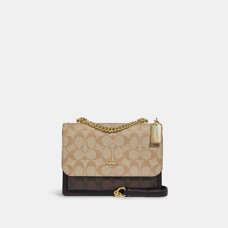 Coach Outlet Klare Crossbody In Blocked Signature Canvas