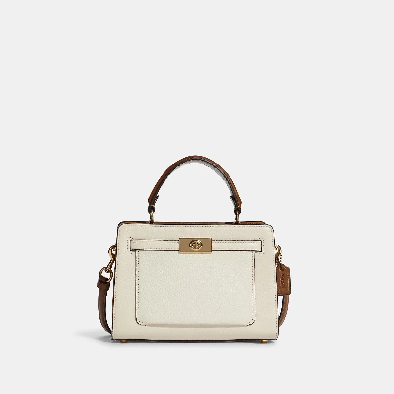 Coach Outlet Mini Lane Top Handle In Colorblock