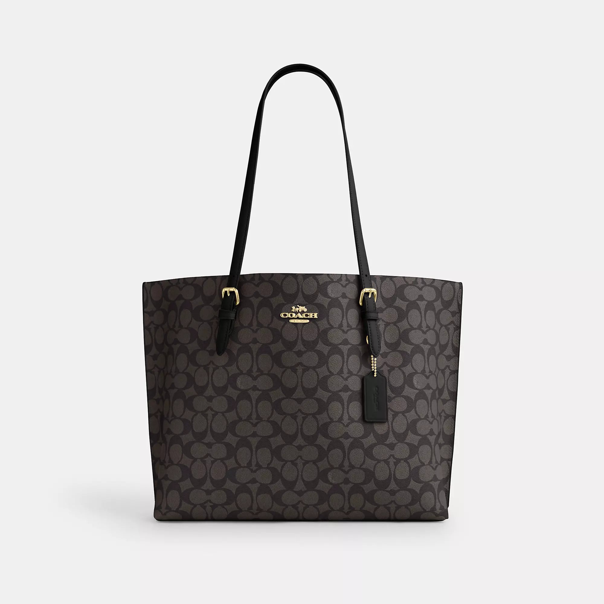 Coach Outlet Mollie Tote Bag In Signature Canvas