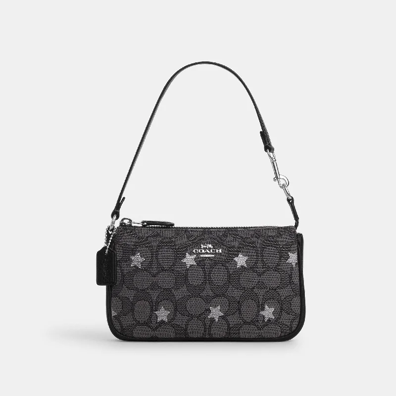 Coach Outlet Nolita 19 In Signature Jacquard With Star Embroidery