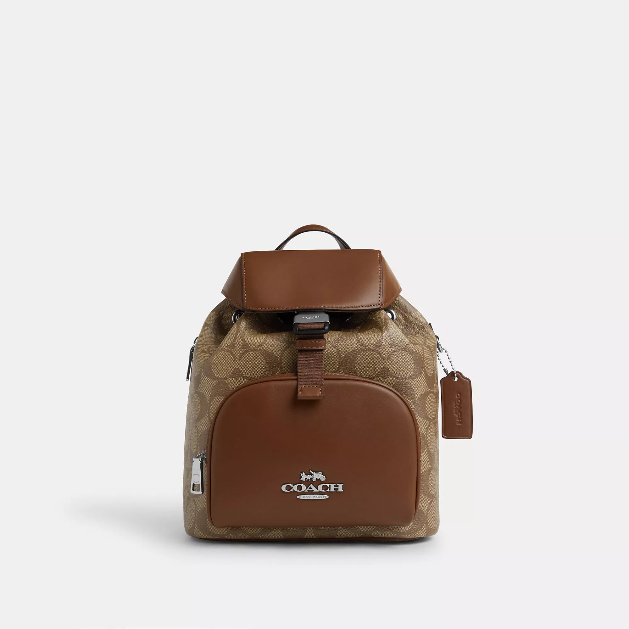 Coach Outlet Pace Backpack In Signature Canvas