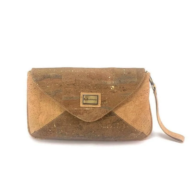 Cork Clutch Bag and Large Vegan Clutch Purse Tanya