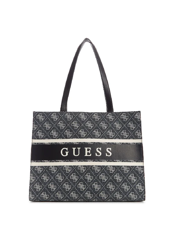 Denim Coal Logo Monique Tote Bag