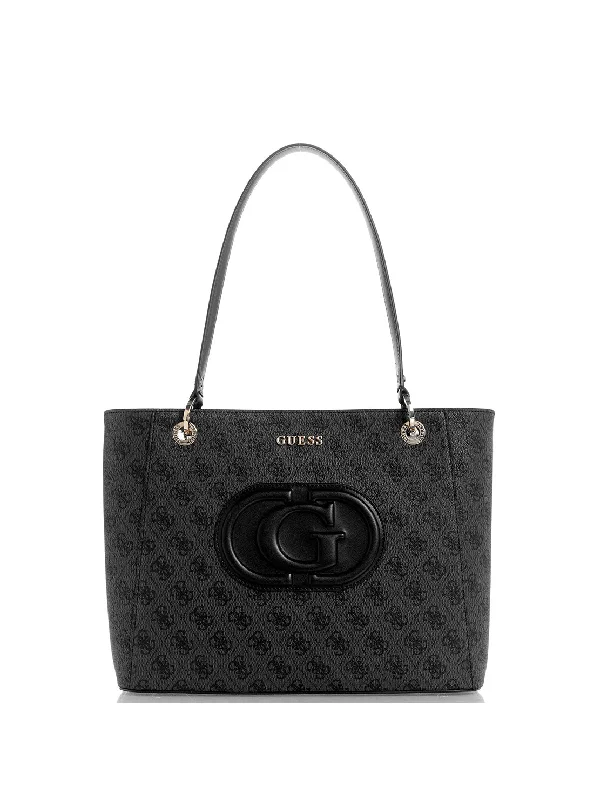 Eco Black Logo Mietta Noel Tote Bag