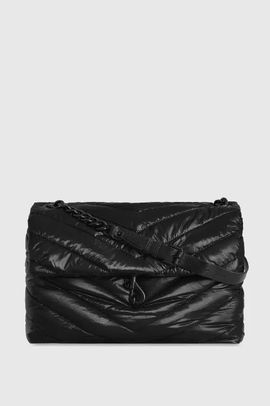 Edie Nylon XL Shoulder Bag