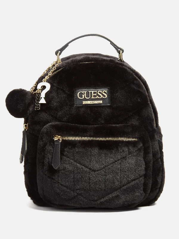 Elsie Faux-Fur Backpack