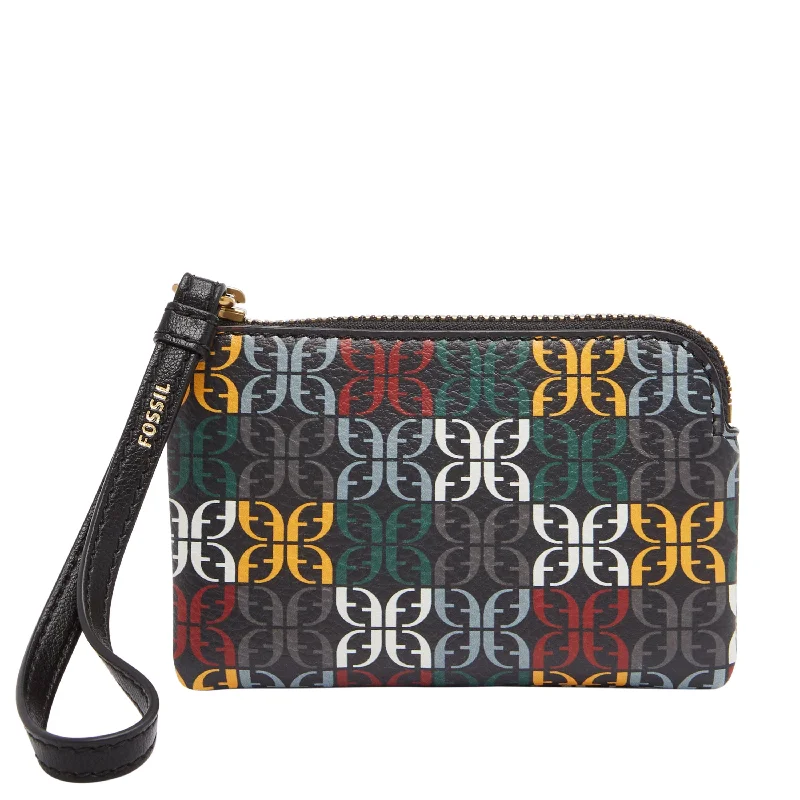 Fossil Women's Sofia PVC Wristlet