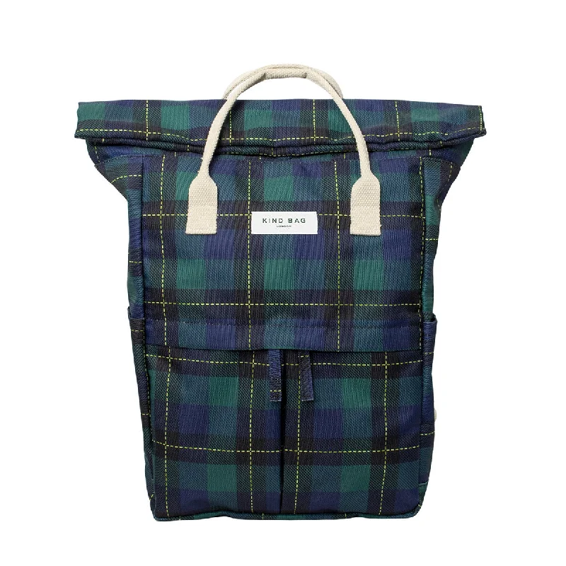 KIND BAG BACKPACK MEDIUM TARTAN