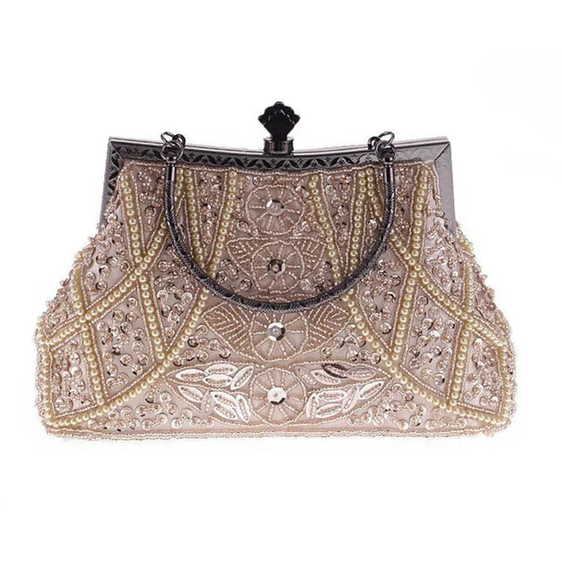 Vintage Look Clutch Bag