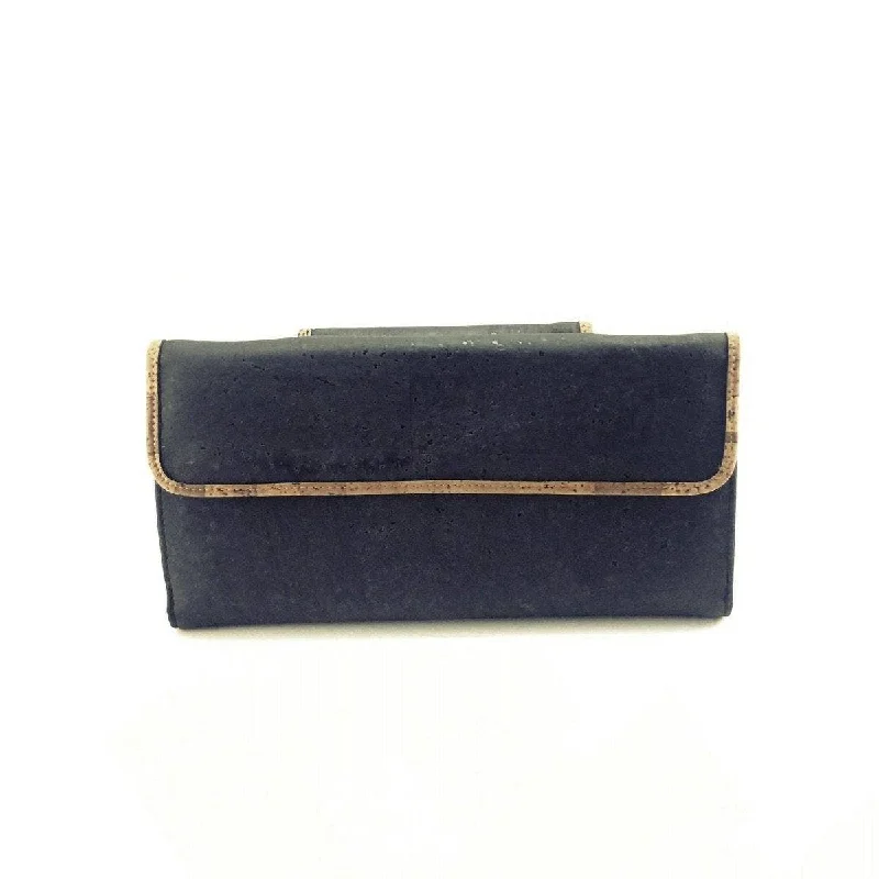 Large Cork Purse & Vegan Credit Card Wallet for Women