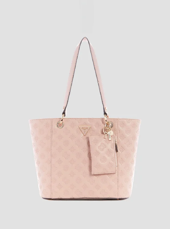 Light Pink Noelle La Femme Small Tote Bag