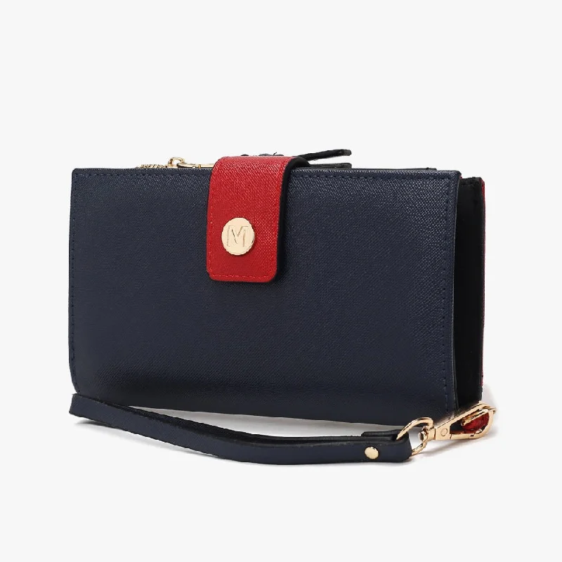 MKF Collection Solene Vegan Leather Women’s Wristlet Wallet by Mia K