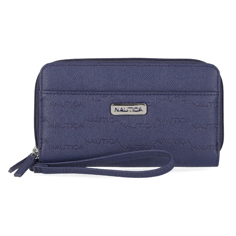 Nautica Printed Wristlet Wallet