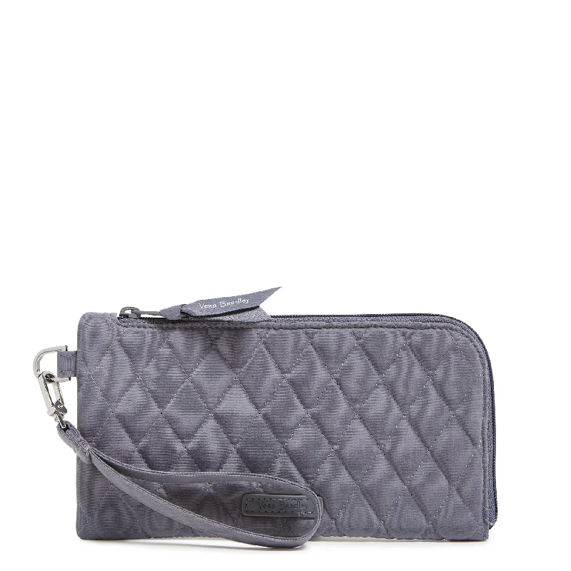 Outlet Microfiber Tech Wristlet