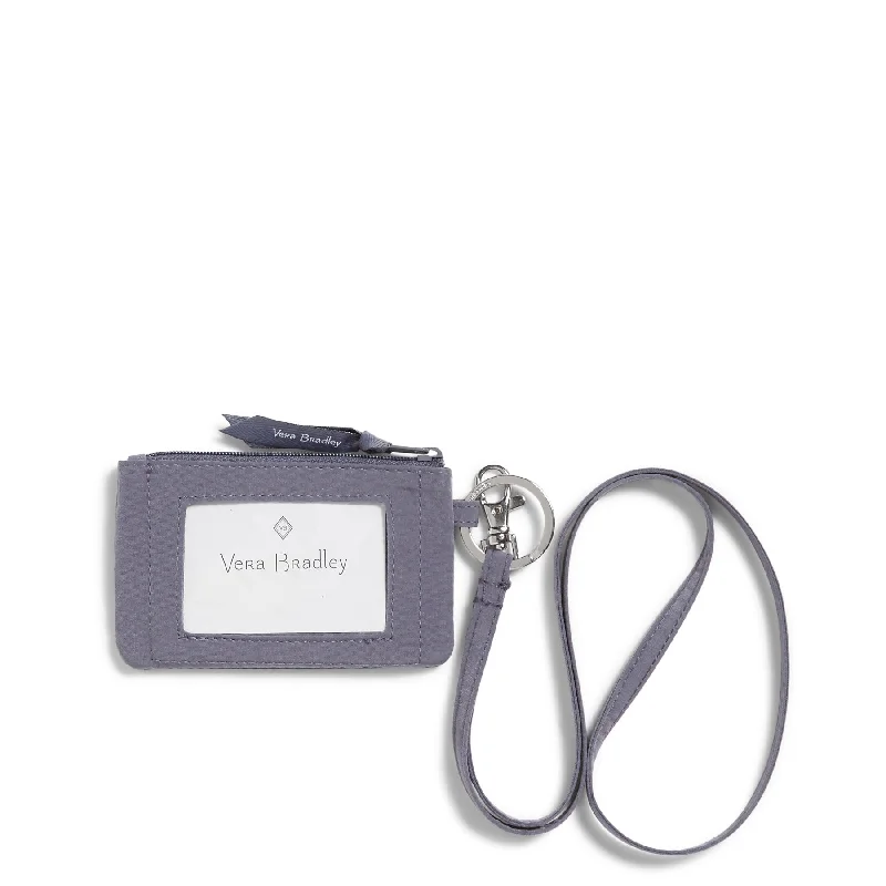 Outlet Microfiber Zip ID and Lanyard