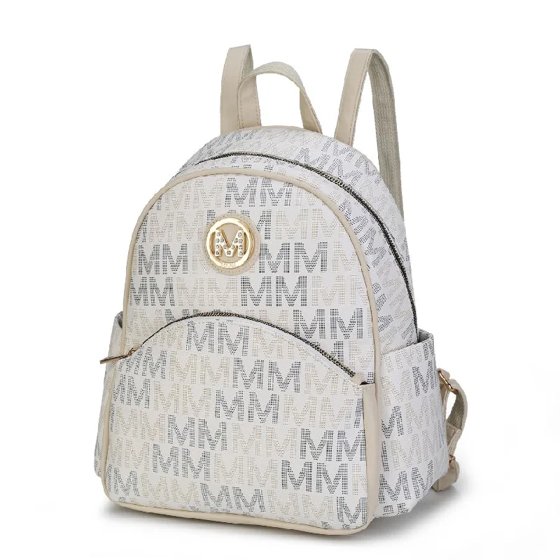 Palmer Vegan Leather Signature logo-print Women’s Backpack