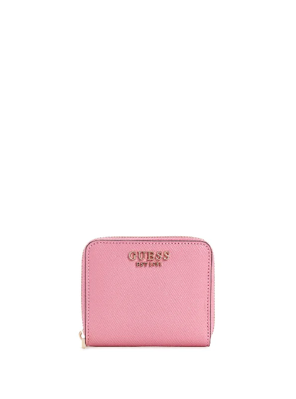 Pink Laurel Small Wallet