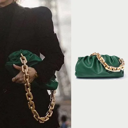 Green handbag