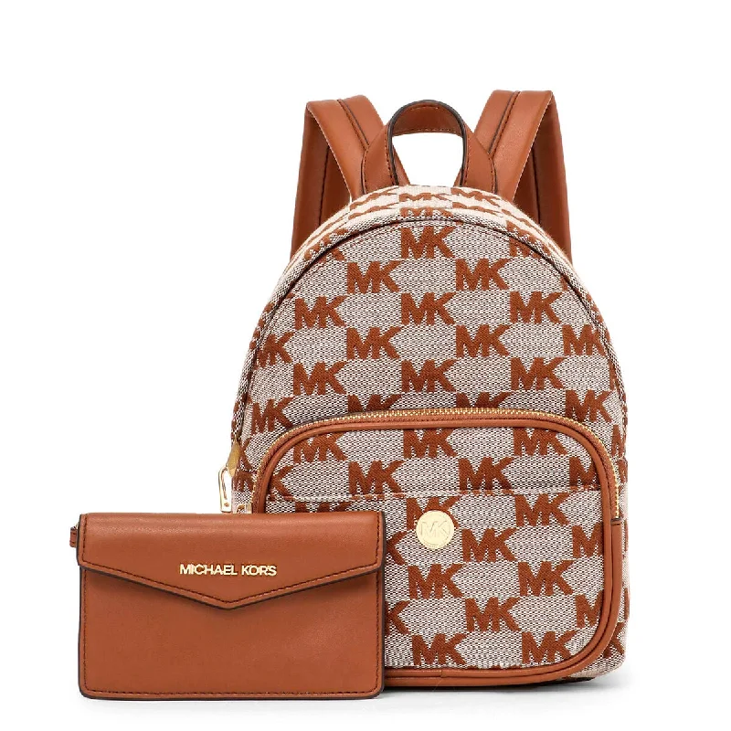 Michael Kors logo Backpack Maisie Brown