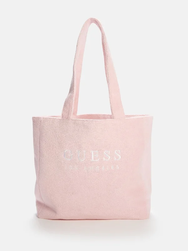 Terry Cloth Logo Tote