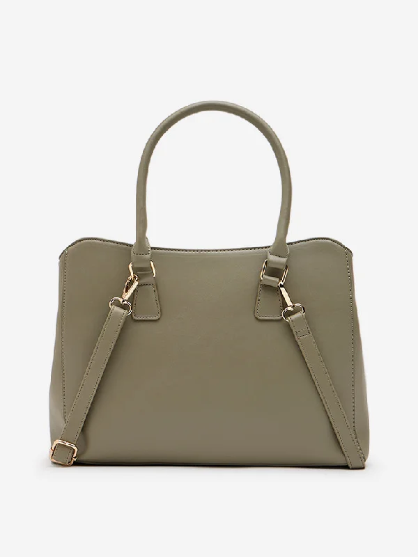 Westside Accessories Light Olive Handbag