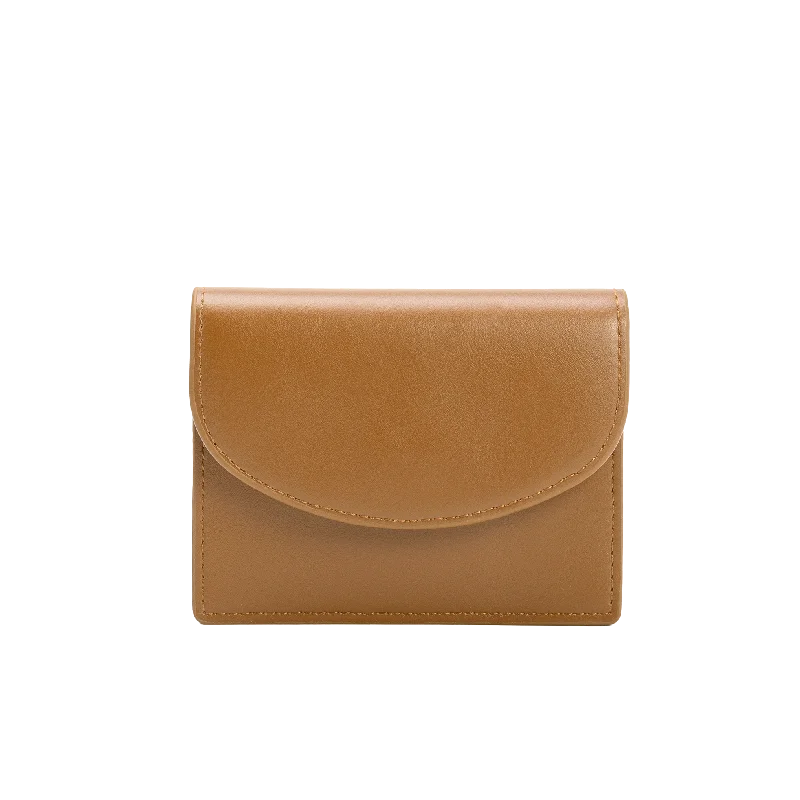 Milo Tan Card Case Wallet